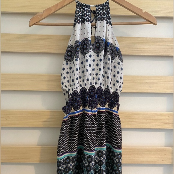 Paisley open back playsuit - Picture 1 of 2